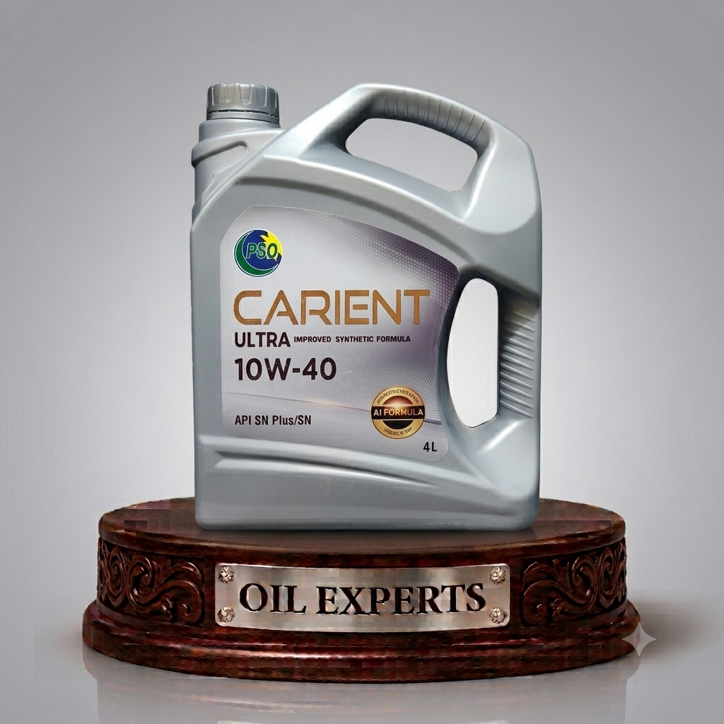 PSO Carient Ultra 10W-40 Improved Synthetic Formula Engine Oil API SN Plus/SN (4 Liters) – AI Formula Motor Oil
