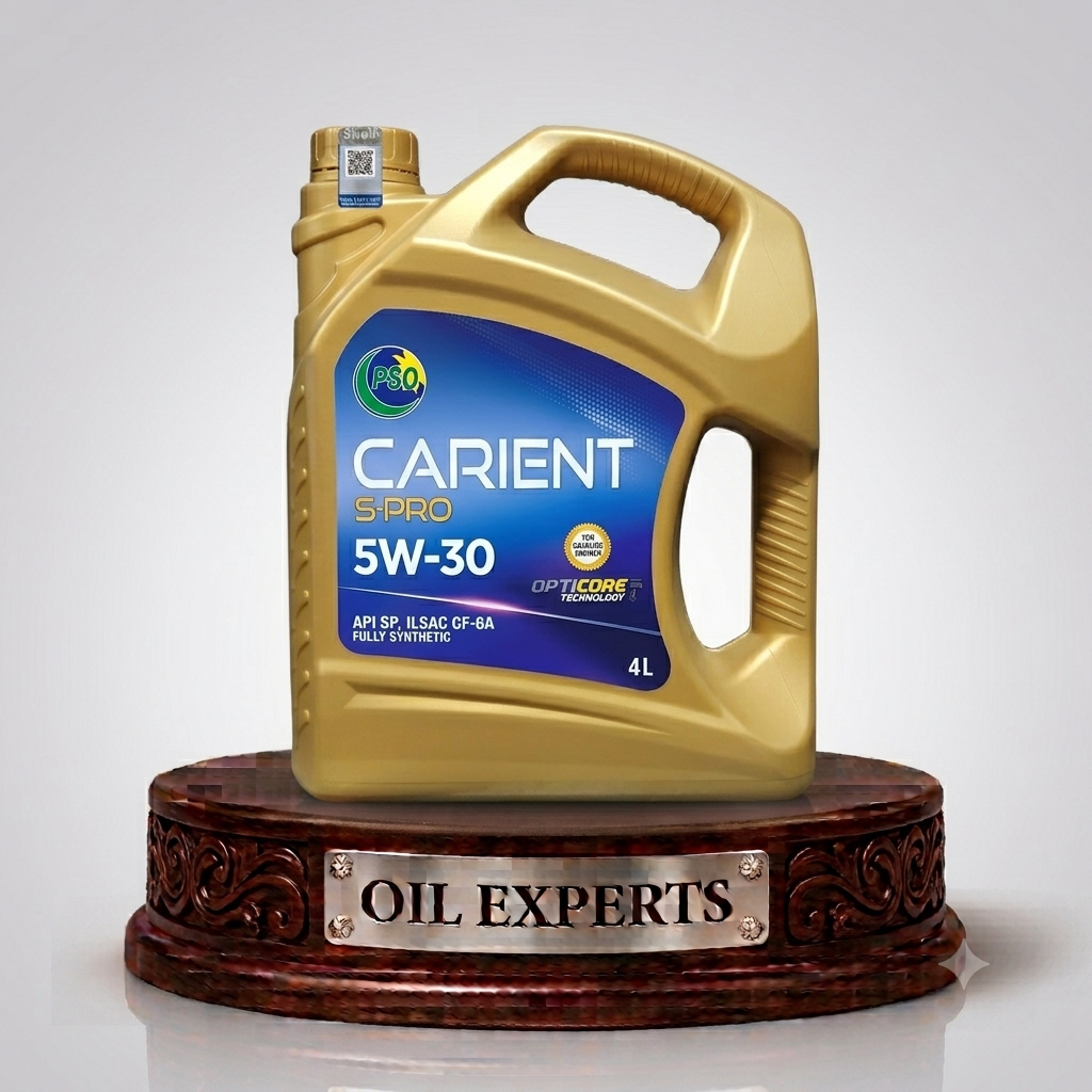 PSO Carient S-PRO 5W-30 Fully Synthetic Motor Oil API SP / ILSAC GF-6A (4 Liters) – Opticore Technology