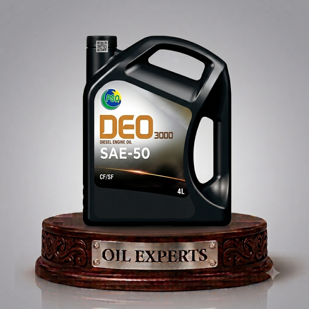 PSO DEO 3000 SAE 50 Heavy Duty Diesel Engine Oil API CF/SF (4 Liters) – Original Motor Oil