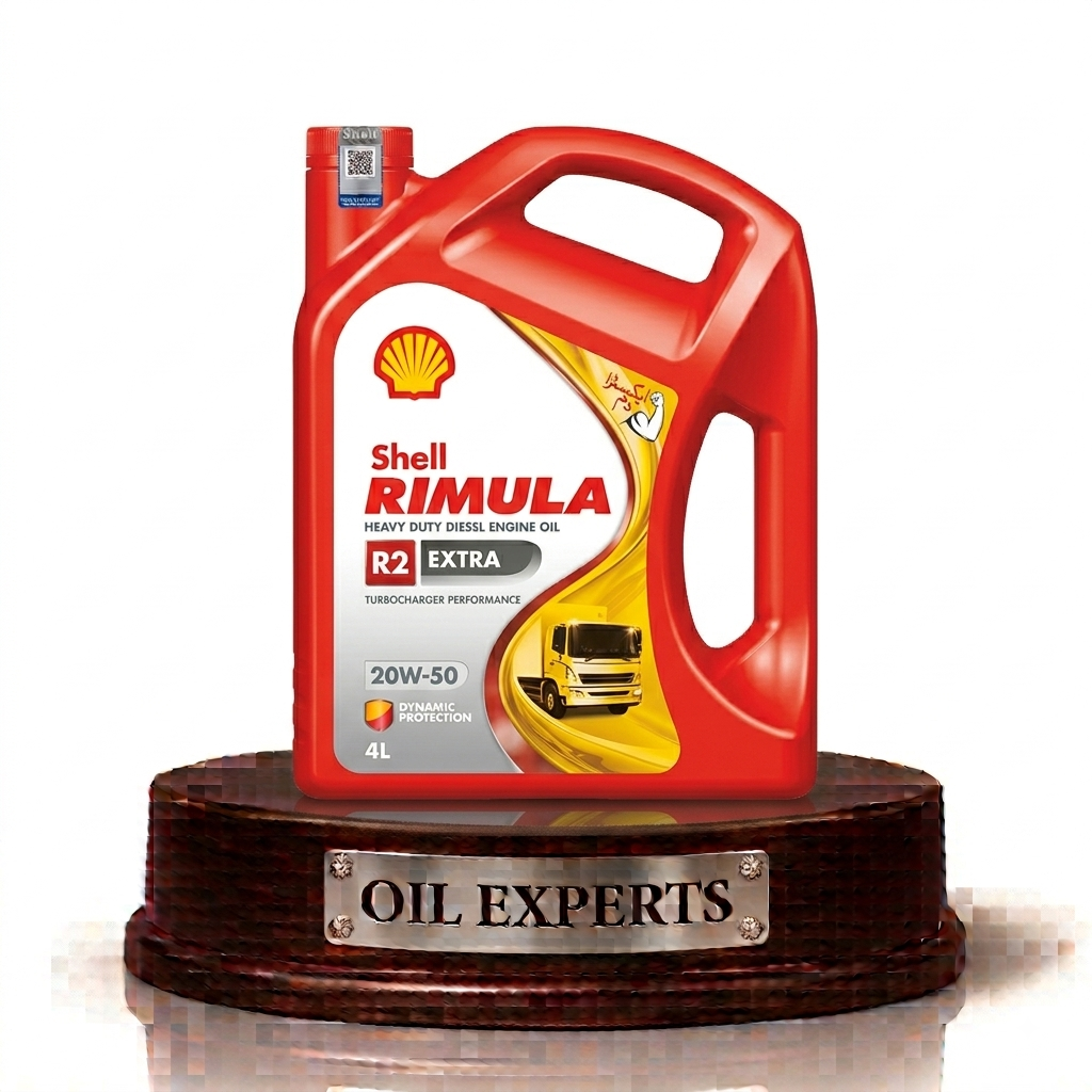 Shell Rimula R2 Extra 20W-50 Heavy Duty Diesel Engine Oil (4 Liters) – Turbocharger Performance