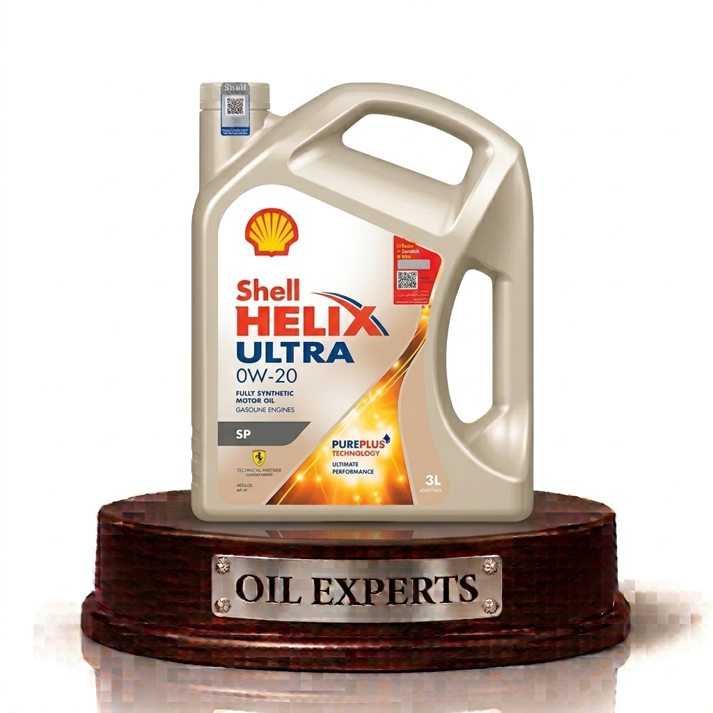 Shell Helix Ultra 0W-20 Fully Synthetic Motor Oil API SP (3 Liters) – PurePlus Technology