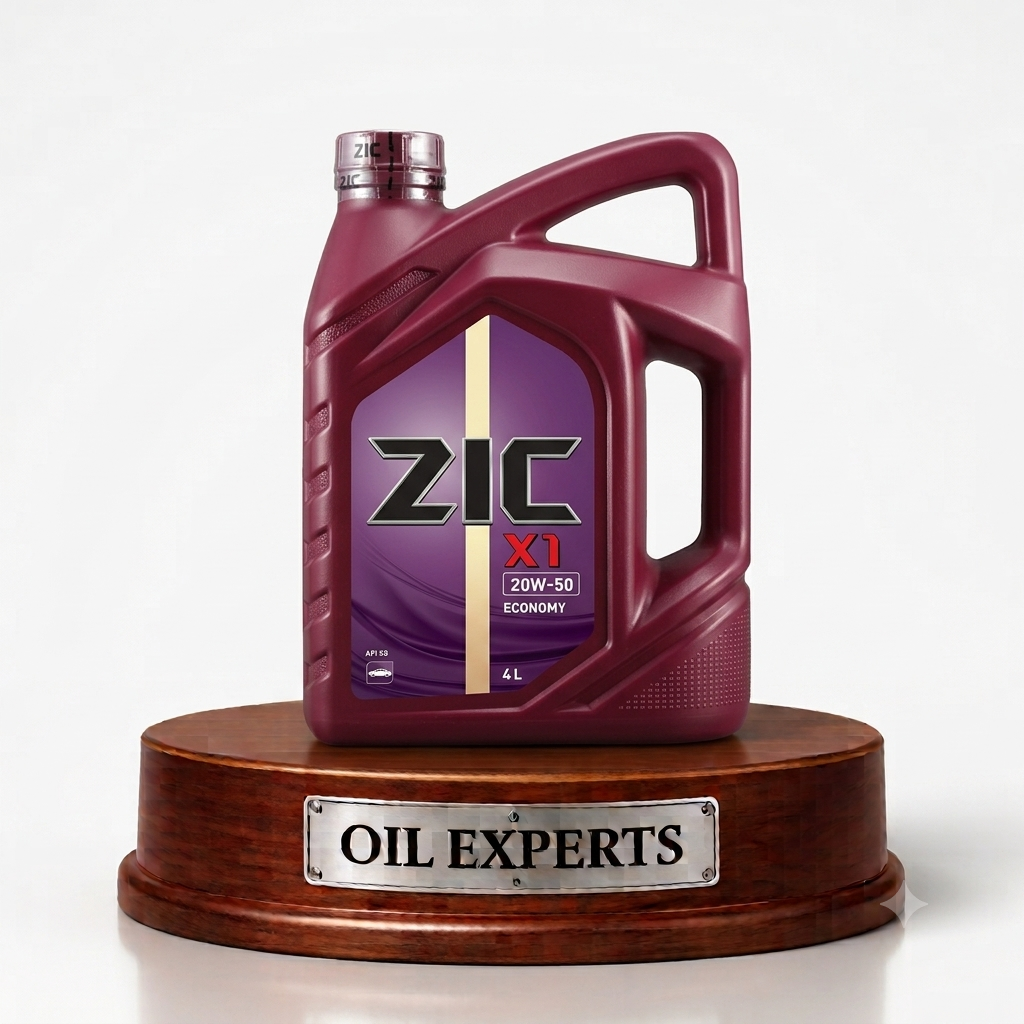 ZIC X1 20W-50 Economy Engine Oil (4 Liters) – Original Motor Oil