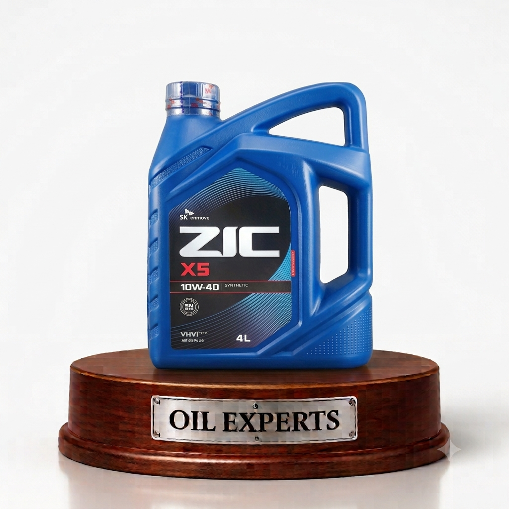 ZIC X5 10W-40 Synthetic Engine Oil API SN PLUS (4 Liters) – Original Motor Oil