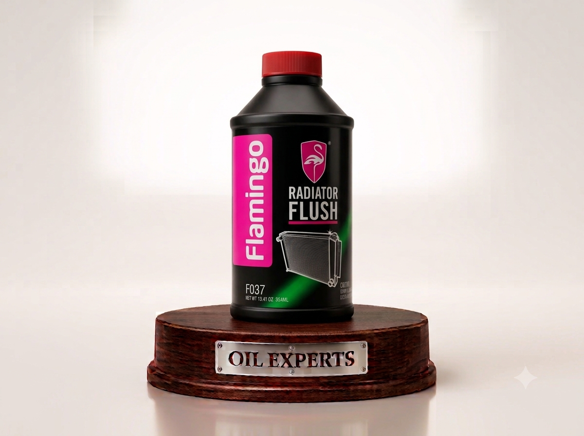 Flamingo Radiator Flush (F037 - 354ml / 12.41 Oz) – Cooling System Cleaner & Rust/Scale Remover