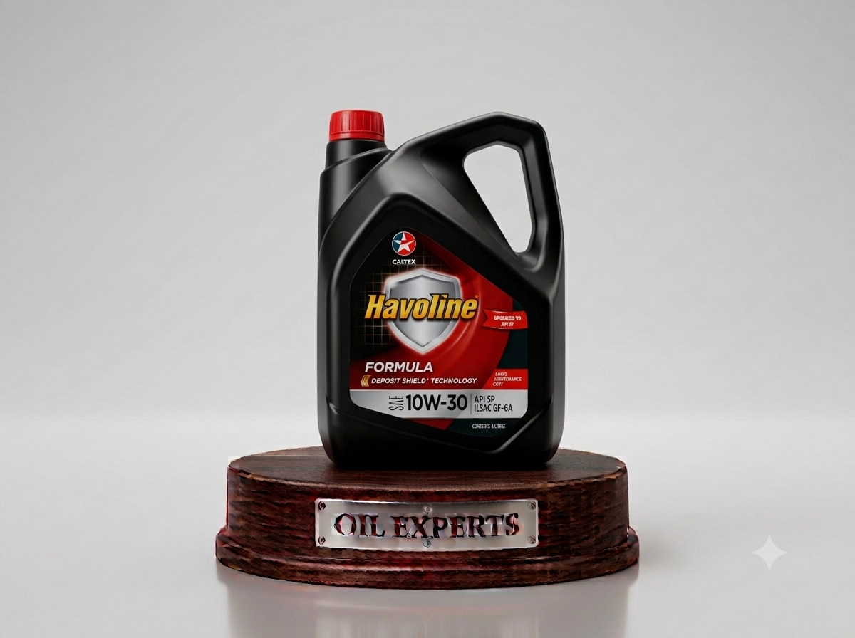 Caltex Havoline Formula SAE 10W-30 Engine Oil (API SP / ILSAC GF-6A) 4 Liters – Advanced Deposit Shield Technology